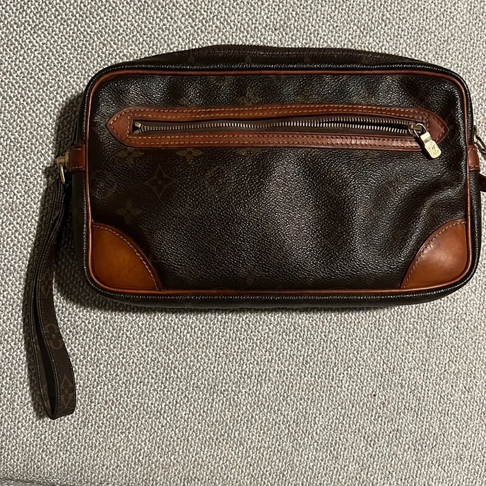 Authentic Vintage Louis Vuitton Marley clutch wristlet pouch - Picture 14 of 15